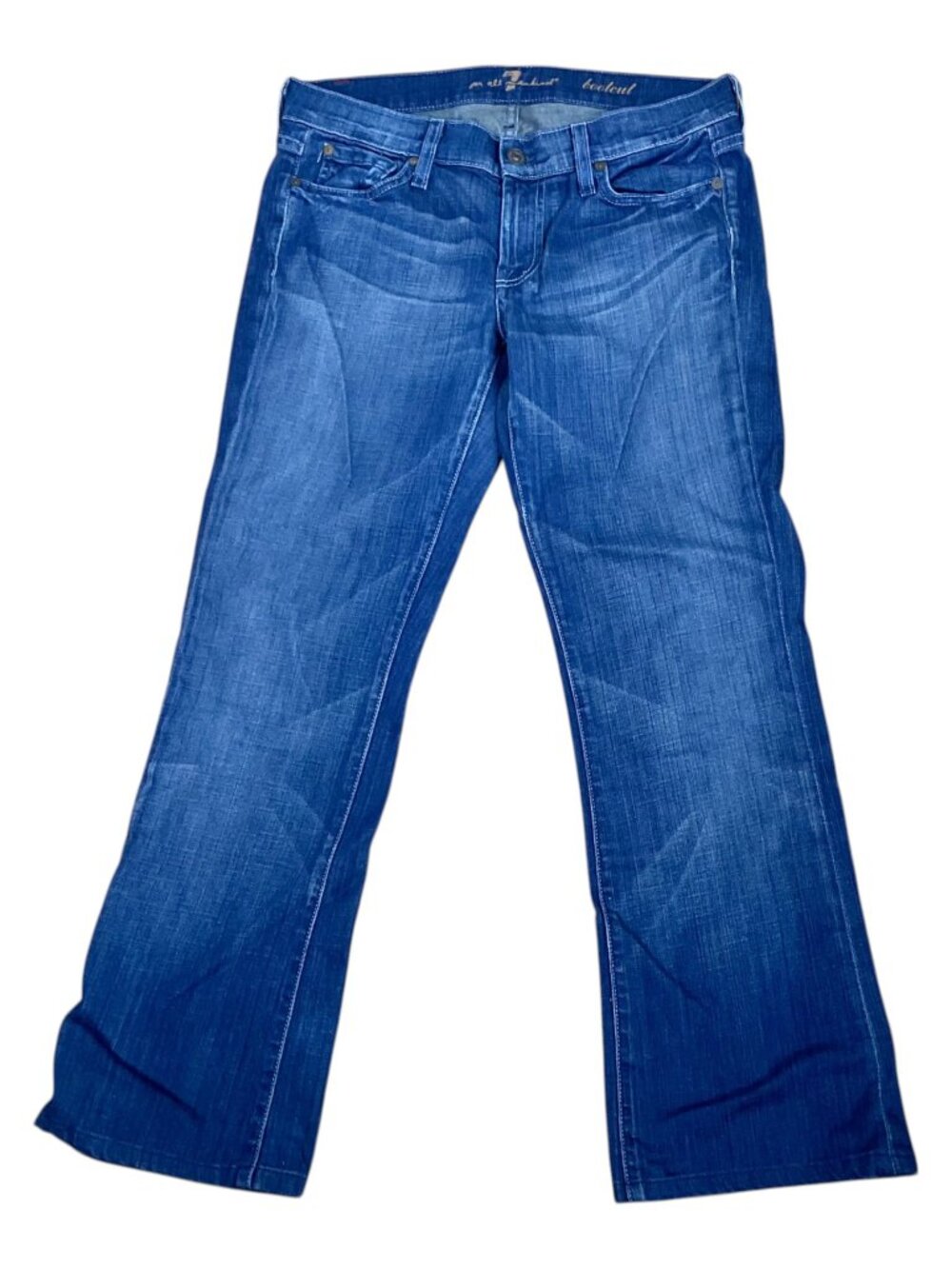 7 For All Mankind Jeans Low Rise Bootcut (28)